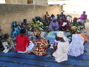 VSLA members commit to meeting regularly.