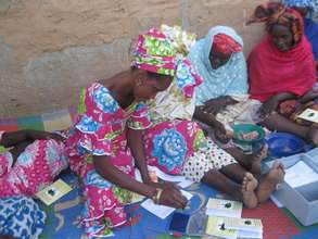 First meeting of the Jom Book VSLA in Thies region