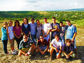 CERI's youth that helped at the camp