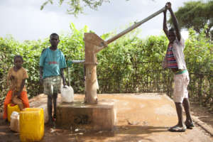 Water pump provides clean water
