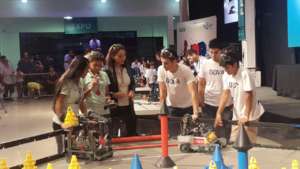 Mbaracayu students share their project with judges