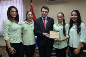 Students awarded by Ministry of Education