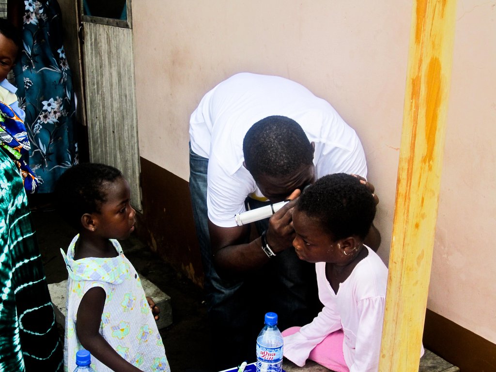Provide health in an impoverished Ghanaian slum
