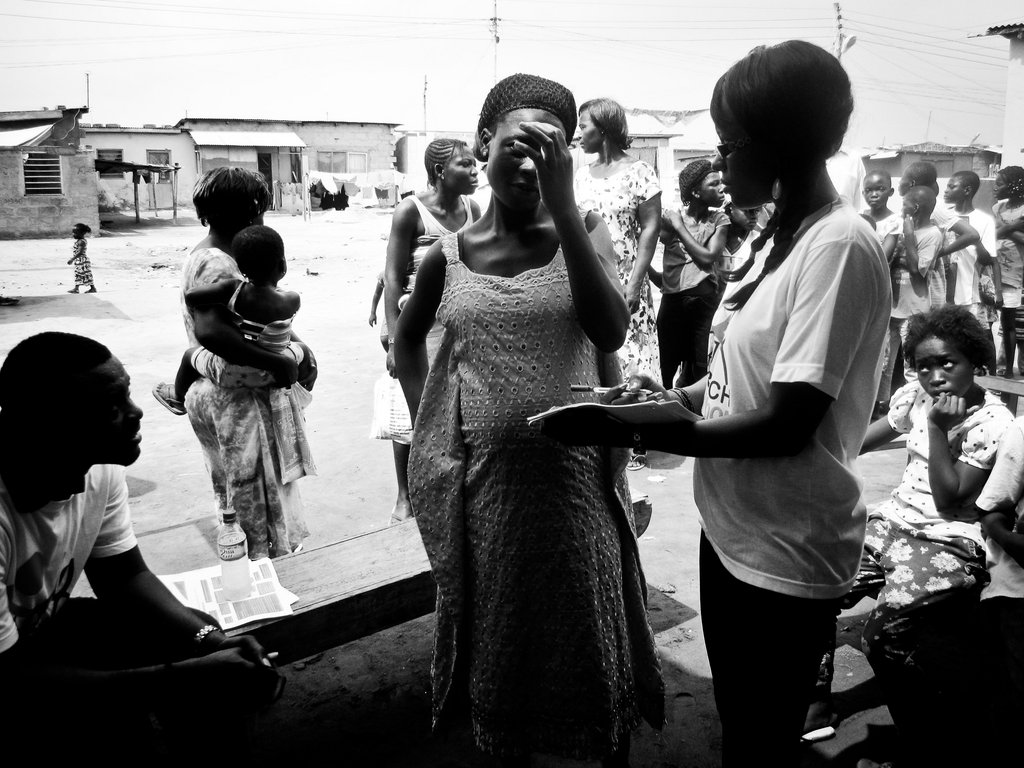 Provide health in an impoverished Ghanaian slum
