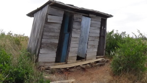 Latrine condition in Murichu Primary School