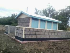 Girls' only latrine- Murichu Primary