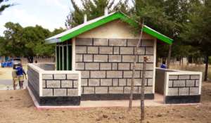 Girls' VIP latrine
