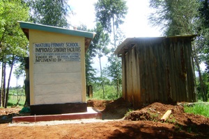 Difference between old & new latrines. GHARP/KRA