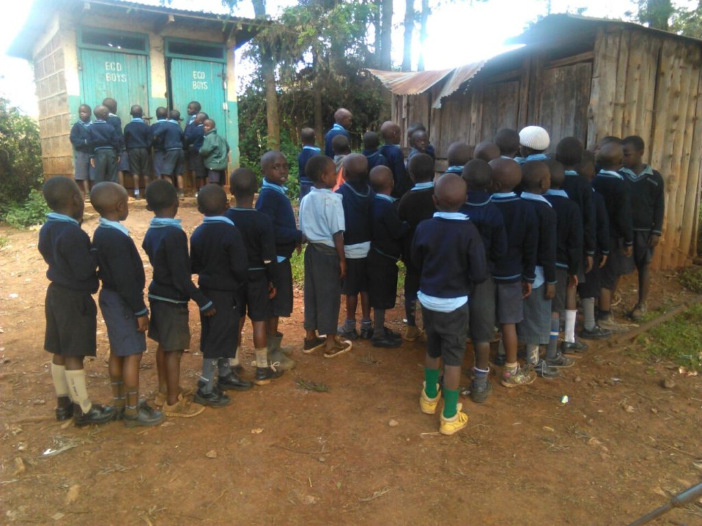 Current condition of Boy's latrine