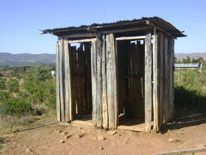 Broken Latrines at Primary School