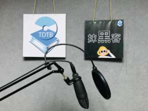 Podcast program for visually impaired people