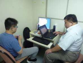 VIP instructor and VIP student