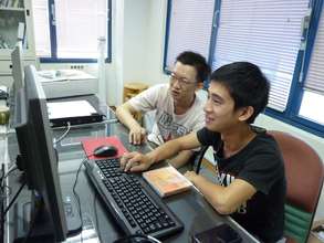 teaching computer (screen reader)