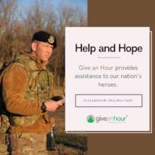 Please help us serve those who serve.