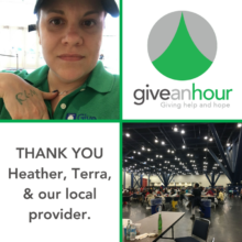Give an Hour Helps Victims of Hurricane Harvey