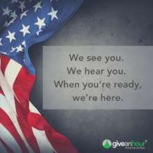 Give an Hour - Proud to Serve Those who Serve
