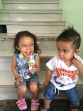 Brielle and brother 2016