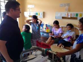 crowded cancer treatment ward at House of Hope