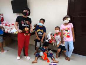 The parties always lift children's spirits