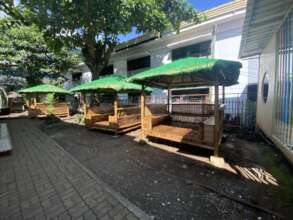 Nipa Hut for families of children in treatment