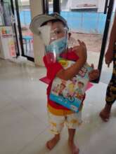 So happy to receive a coloring book!