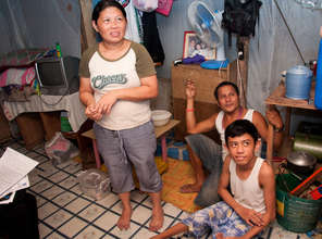 Inside Paul's home in Cavite ghetto