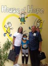 AAI Dir. Santoli visits House of Hope, July 2017
