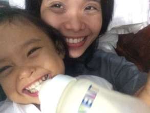 Brielle with Mom Lissette