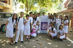 student volunteers from Mindanao State University
