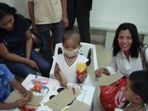 art & fun games while doing chemo therapy