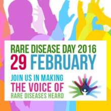 Poster for Rare Diseases Day February 29, 2016