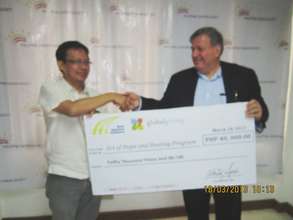 AAI delivers PCS a GlobalGiving donation