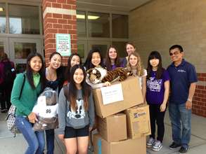 toys for Filipino kids with cancer by US students