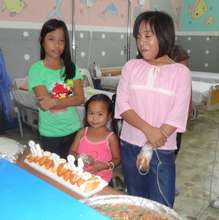 Birthday party for three special girls