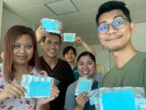 Dr. Lissette's COVID19 medical team in Philippines