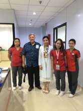AAI Pres. Santoli with House of Hope Medical Staff