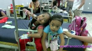 Pauline and Krishna filled with life