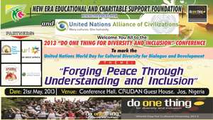 2013 Do One Thing Campaign Banner