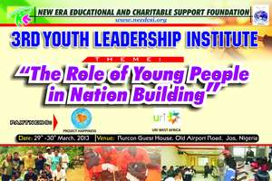 3rd Annual Youth Leadership Institute