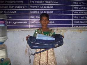 A benefited girl