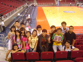Class of 2011-2012 at Duke vs China B-ball Game