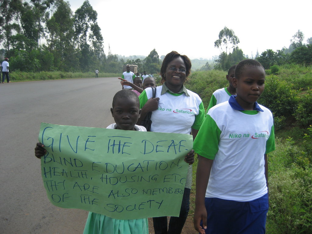 Build  Dormitory for 50 Deaf Blind Orphans, Kenya.