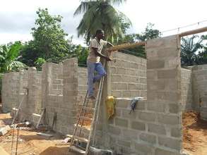 The Adjidole Centre starts to go up 2014