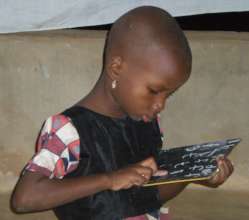 Edwige learns to read