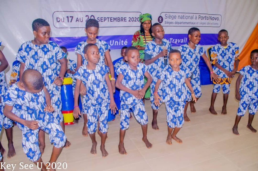 Enjoying the Christmas party!