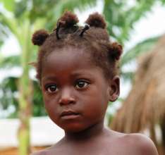 An interested small friend in Benin!