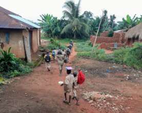Off to school...