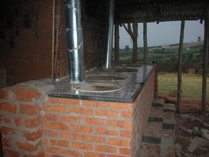 After - new stoves in new cookhouse