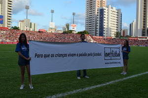 love.futbol ambassadors and the adoring crowd!