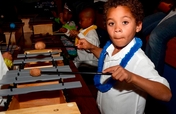Teach 5000 kids math and science through rhythm!